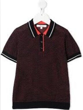 EUC Bonpoint Boys Knit Polo Shirt Size 14